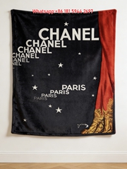 Chanel Flannel Sofa Throw Blanket IMG_7347
